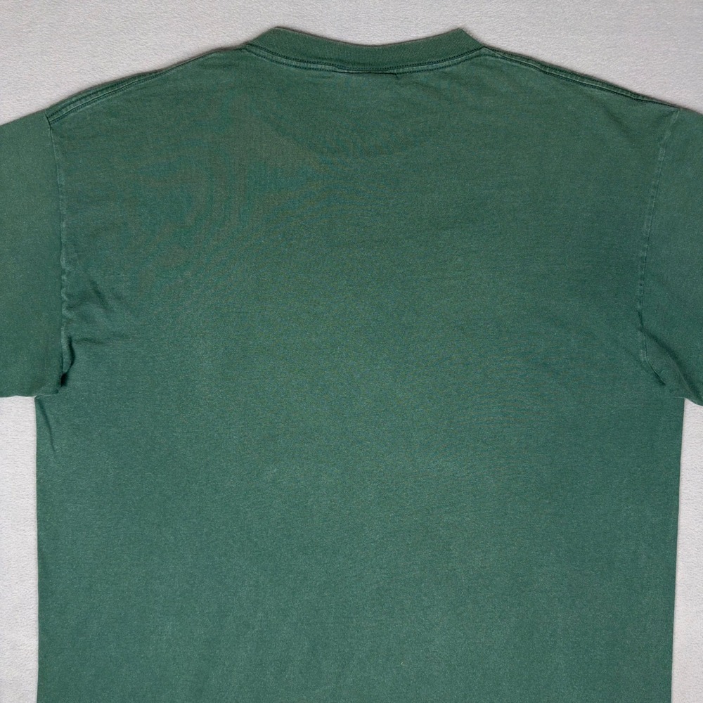 Vintage 90s Lee‎ Sport Green Bay Packers NFL Mens XL Green Tee Football Spellout - Picture 4 of 8